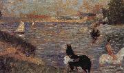 Georges Seurat Underwater Horse USA oil painting artist